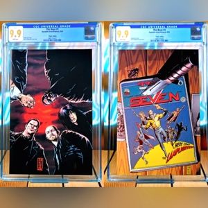 The Boys #1 #3 CGC 9.9 Set Kickstarter Virgin Var 1st Butcher Homelander Not 9.8